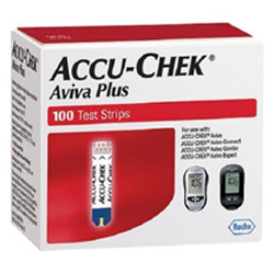 ACCU-CHEK Aviva Plus - 100 CT test strips