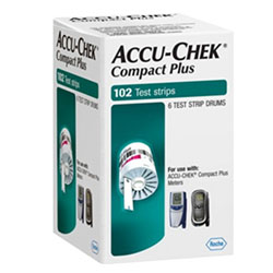 ACCU-CHEK Compact - 100 CT Diabetic Test Strips