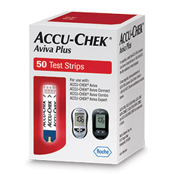 ACCU-CHEK Aviva Plus - 50 CT test strips
