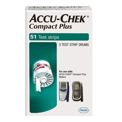 ACCU-CHEK Compact - 50 CT Diabetic Test Strips