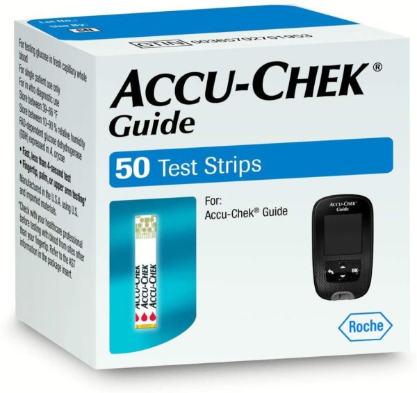 Accu-Chek® Guide Blood Glucose Test Strips, 50ct