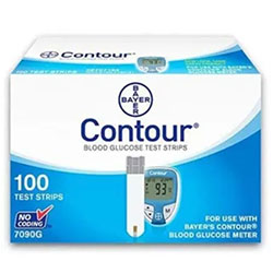 Bayer Contour - 100 CT Diabetic Test Strips