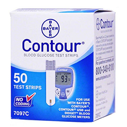 Bayer Contour - 50 CT Diabetic Test Strips