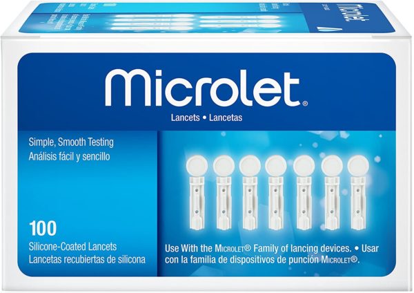 Bayer Contour Bayer Microlet Lancets 100 Count