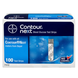 Bayer Contour Next - 100 CT Diabetic Test Strips