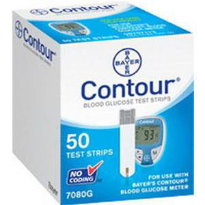 Contour - 7080G 50 ct diabetic strips