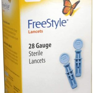FreeStyle Diabetic Lancets 100 count 28-guage