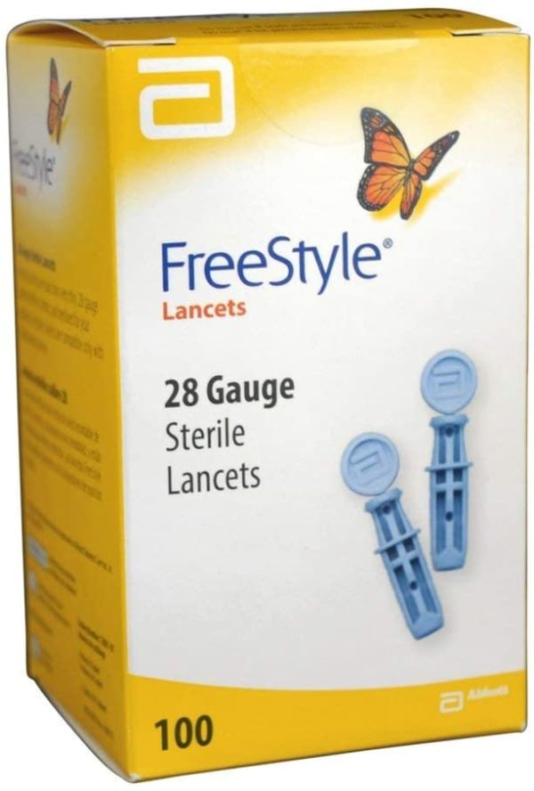 FreeStyle Diabetic Lancets 100 count 28-guage