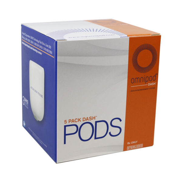 Omnipod Dash Pack Pods (Box of 5)