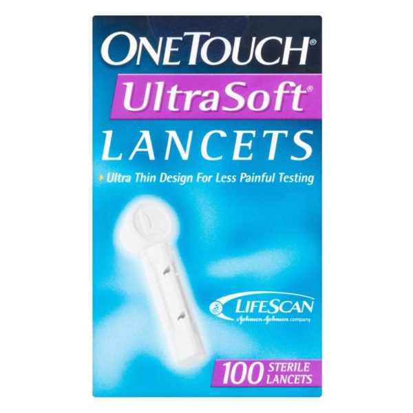 OneTouch UltraSoft Lancets 100 Each
