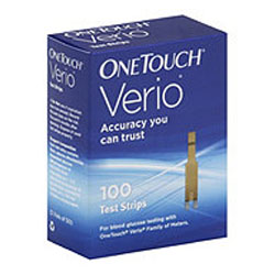 OneTouch Verio - 100 CT Diabetic Test Strips