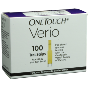 OneTouch Verio Not for Retail White Box - 100 CT Diabetic Test Strips